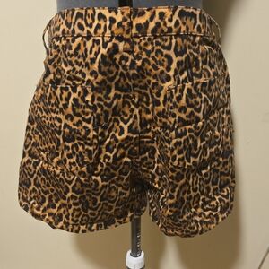 Zara Brown and Black Cargo Shorts